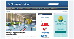 Desktop Screenshot of elmagasinet.no